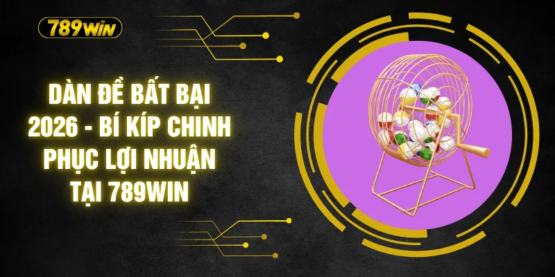 Dàn Đề Bất Bại 2026 - Bí Kíp Chinh Phục Lợi Nhuận Tại 789WIN 1 Dàn Đề Bất Bại 2026 - Bí Kíp Chinh Phục Lợi Nhuận Tại 789WIN