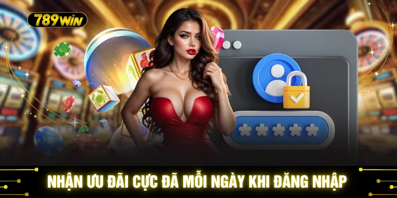 Đăng Nhập 789WIN - Cách Mở Cửa Trải Nghiệm Cá Cược 24/7 3 Nhận ưu đãi cực đã mỗi ngày khi đăng nhập